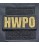 Nášivka HWPO metalická zlatá - lesk