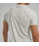 Pánské tričko TYR Ultrasoft Lightweight Tri Blend Tech Tee - white