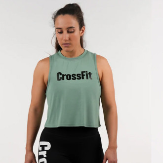 Dámský top CrossFit Thaesia Northern Spirit - zelená