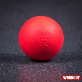Rogue masážní Lacrosse Ball míček červený