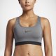 Sportovní podprsenka Nike New Np Classic Bra - Grey