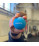 Mas&aacute;žn&iacute; m&iacute;ček Lacrosse ball WORKOUT - modr&yacute;