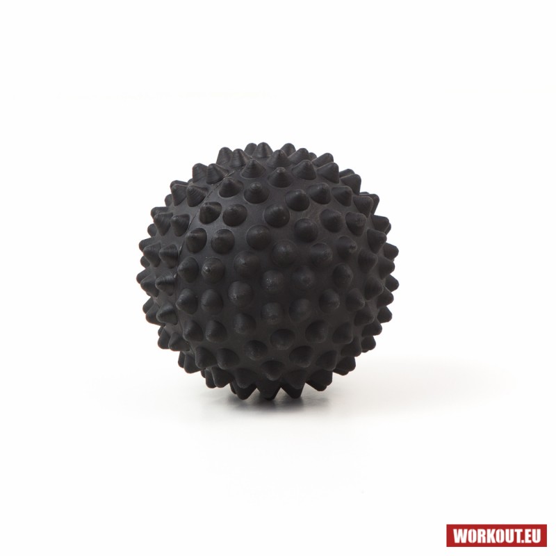 Masážní míček Spike ball WORKOUT - černý