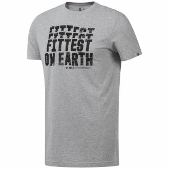 Pánské tričko Reebok CrossFit Fittest on Earth Tee - DY8428
