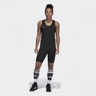 Vzpěračský / powerlifterský dres adidas black 2019