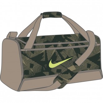 Medium Nike Brasilia 9.0 Printed Training Duffel Bag