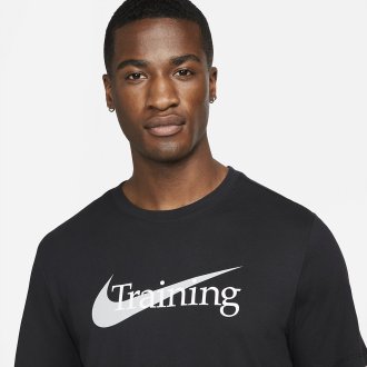 Pánské tričko Swoosh Training - black
