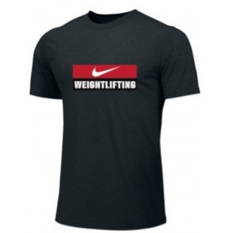 Pánské tričko Nike Weightlifting - Černé
