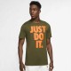 Pánské tričko Nike Sportswear - Just do it - zelené