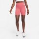Dámské dlouhé funkční šortky Nike Pro růžové
