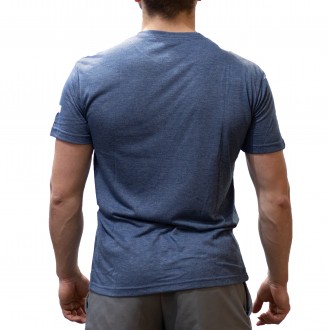 Tréninkové tričko WORKOUT - modrá