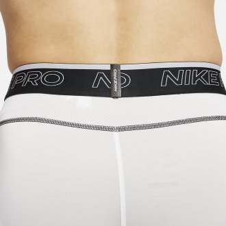 Pánské dlouhé šortky Nike Pro Dri-FIT bílá