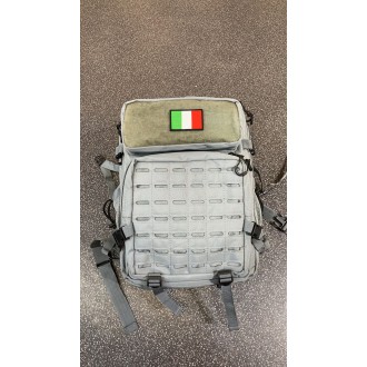 Nášivka italské vlajky se suchým zipem 7 x 5 cm