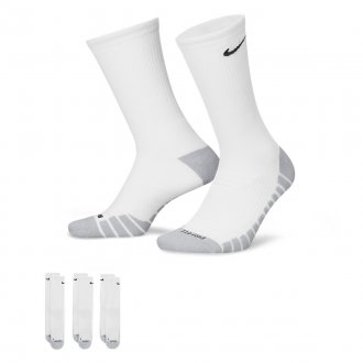 Tréninkové ponožky Nike 3 páry white/wolf
