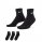 Tréninkové ponožky Nike Everyday Lightweight 3 páry černé