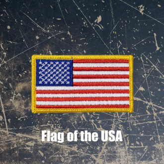 Nášivka americké vlajky se suchým zipem