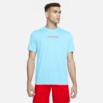 Pánské tričko Nike Pro - modré