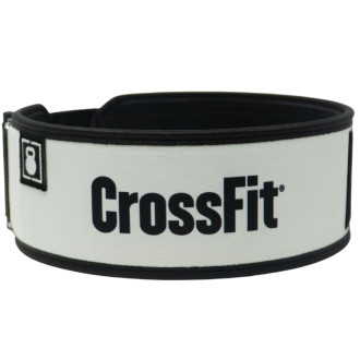 Vzpěračský opasek 2POOD - CrossFit bílý