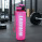 L&aacute;hev na pit&iacute; WORKOUT Tritan 1000 ml - růžov&aacute;
