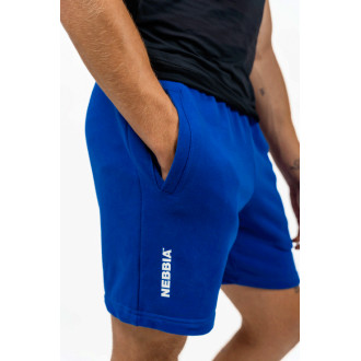 Pánské šortky Relaxed-fit blue- NEBBIA