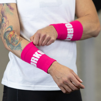 Pot&iacute;tka WORKOUT 2.0 - růžov&eacute;