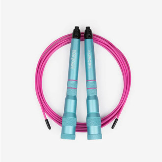 Rychlostní švihadlo Fast Bee Rope New Edition - Turquoise and pink
