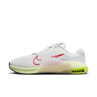 Dámské boty na CrossFit Nike Metcon 9 - WHITE/BRIGHT CRIMSON-VOLT-BARELY VOLT