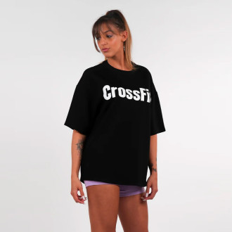 Unisex tričko CrossFit Smurf oversized Northern Spirit černé