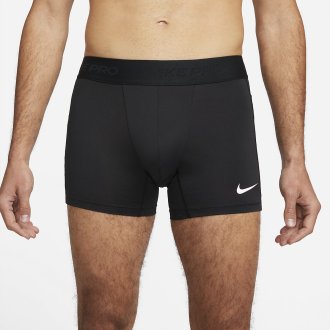 Pánské fitness šortky Nike Pro černé/bílé