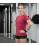 D&aacute;msk&eacute; sportovn&iacute; tričko WORKOUT - červen&eacute;