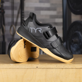 Vzpěračsk&eacute; boty TYR L-2 Lifter - black guma