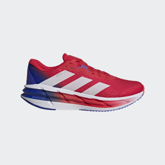 Běžeck&eacute; boty Adidas adistar 3 M - červen&aacute;/modr&aacute;/b&iacute;l&aacute;