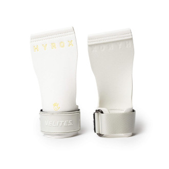 Mozoln&iacute;ky Velites Quad Pro Hand Grips b&iacute;l&eacute; - Hyrox