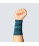 Pot&iacute;tka Long Sports Wristbands - modr&eacute;