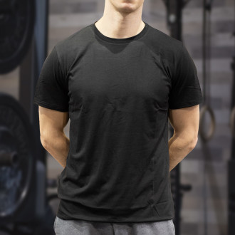 P&aacute;nsk&eacute; sportovn&iacute; tričko WORKOUT - čern&eacute;