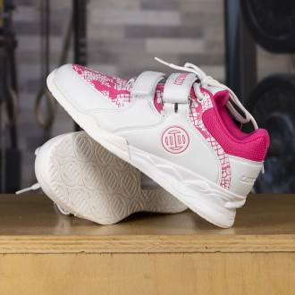 Boty na vzp&iacute;r&aacute;n&iacute; LUXIAOJUN Professional - b&iacute;lo-růžov&aacute;