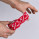 GYMPACK 32 ks - Thumb Hookgrip tape WORKOUT &uacute;zk&aacute; - d&eacute;lka 7 m (červen&aacute;)
